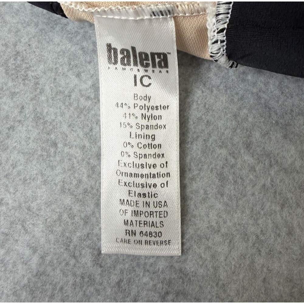 Balera White Sequin Dance Crop Top Girls Size 1C Racerback Bra Top Y2K Party - Picture 7 of 11